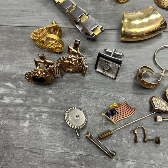 Mixed Lot of Jewelry for Crafts or Repairs - Picture 3 of 5